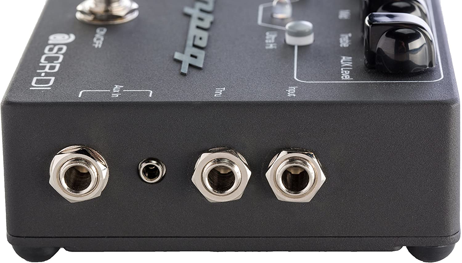 New Ampeg SCR-DI DI Box with Scrambler Overdrive Guitar Effects Pedal