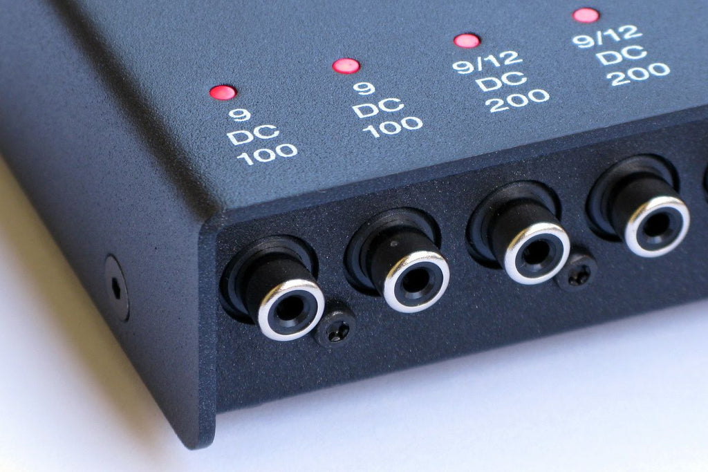 CIOKS AC10 pedal power supply — side profile detail