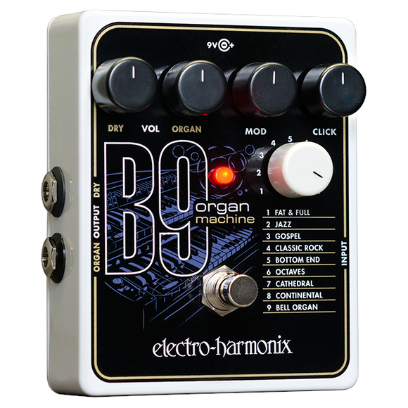 New Electro-Harmonix EHX B9 Organ Machine Guitar Effects Pedal