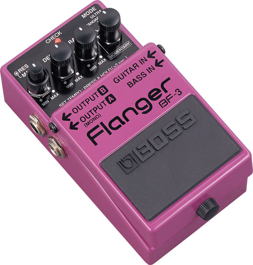 New Boss BF-3 Flanger Guitar Effects Pedal