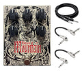 Frost Giant Bass Mountain bass fuzz pedal — with included cables