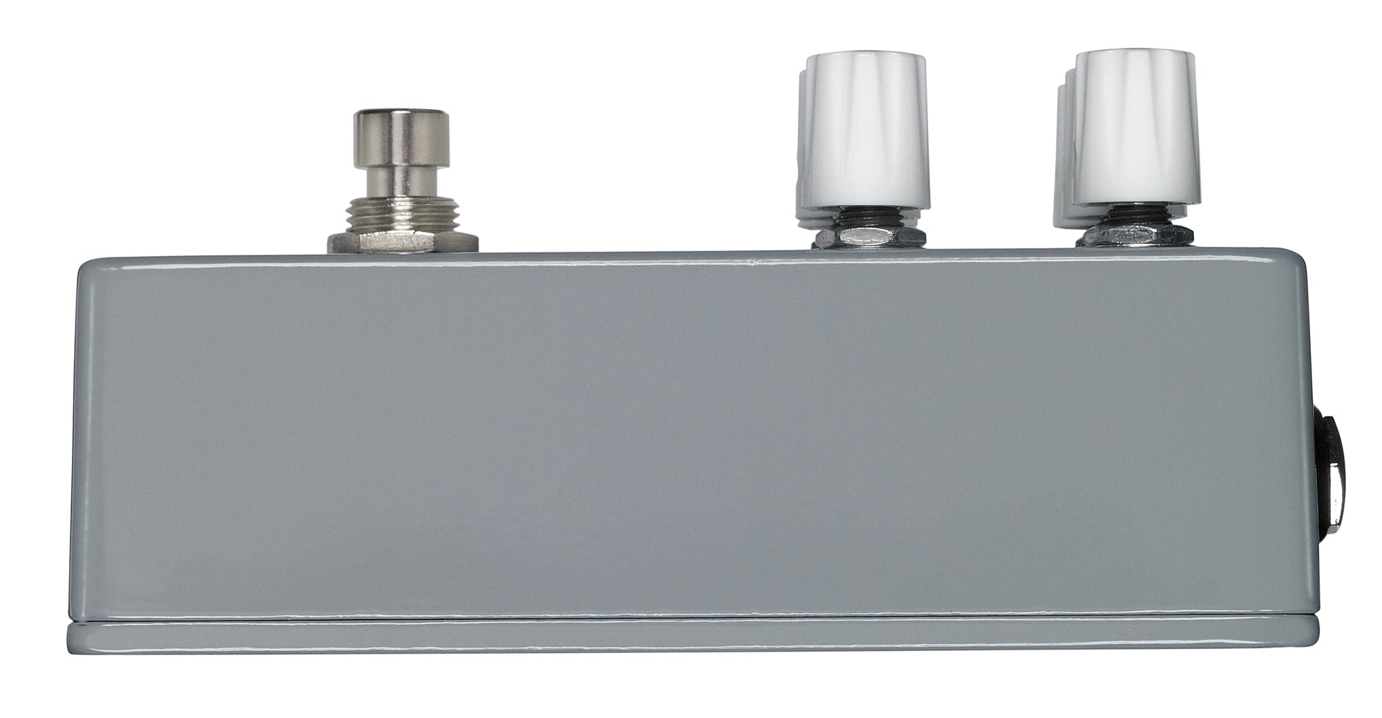 EarthQuaker Devices Bit Commander V2 synth pedal top-down view of gray enclosure