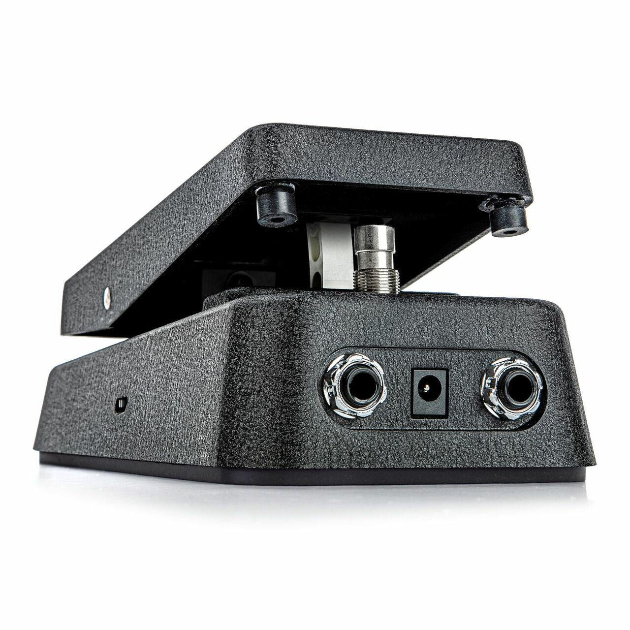 Dunlop CBJ95 Cry Baby Junior Wah Pedal — left angle view showing compact 8-inch housing