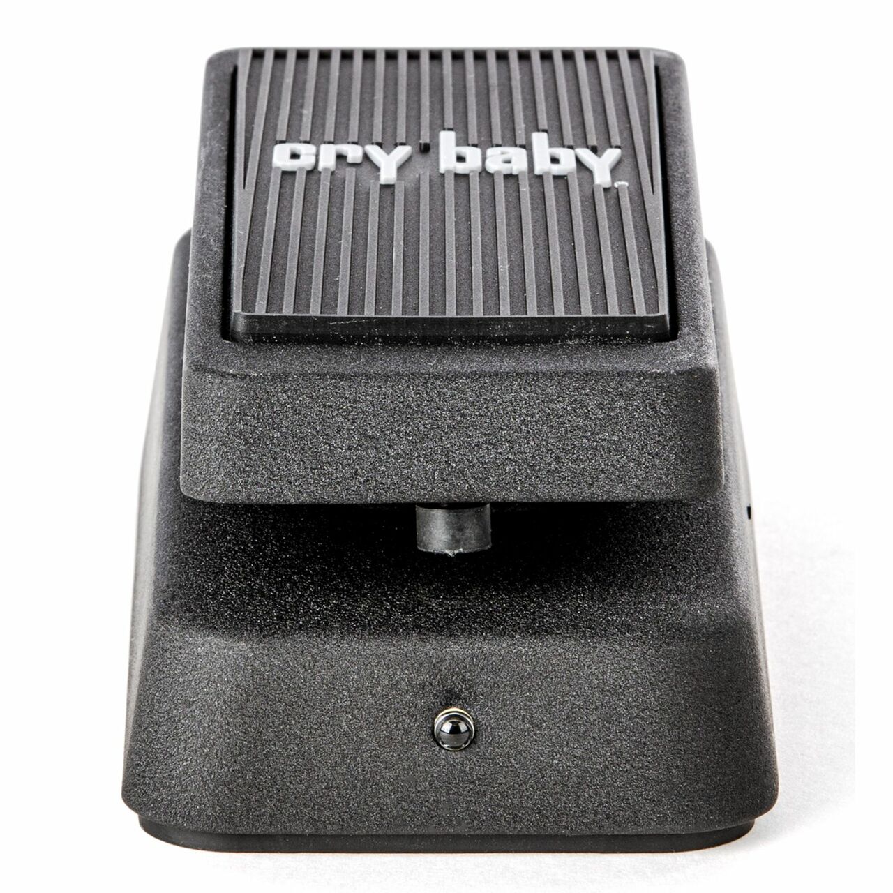 Dunlop CBJ95 Cry Baby Junior Wah Pedal — back view showing power jack and serial label