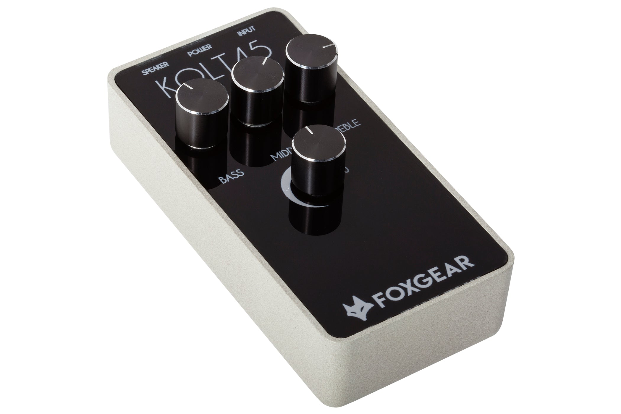 Foxgear Kolt 45 power amplifier pedal — lead product shot