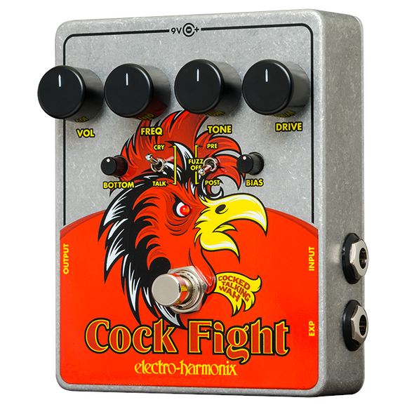New Electro-Harmonix EHX Cock Fight Cocked Talking Wah Guitar Effects Pedal