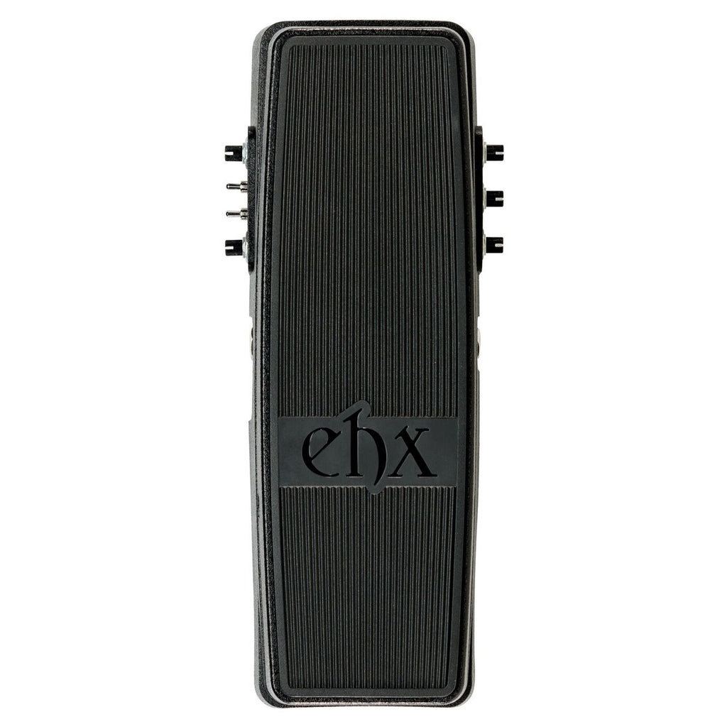 Electro-Harmonix Cock Fight Plus wah fuzz pedal top view with controls