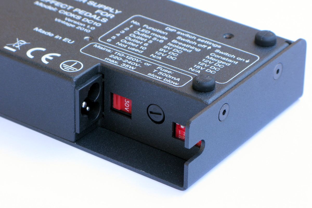 CIOKS DC10 power supply — connector detail