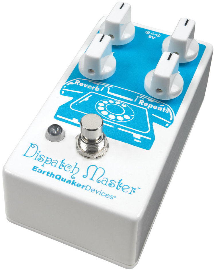 EarthQuaker Devices Dispatch Master V3 Delay Reverb Pedal - side view