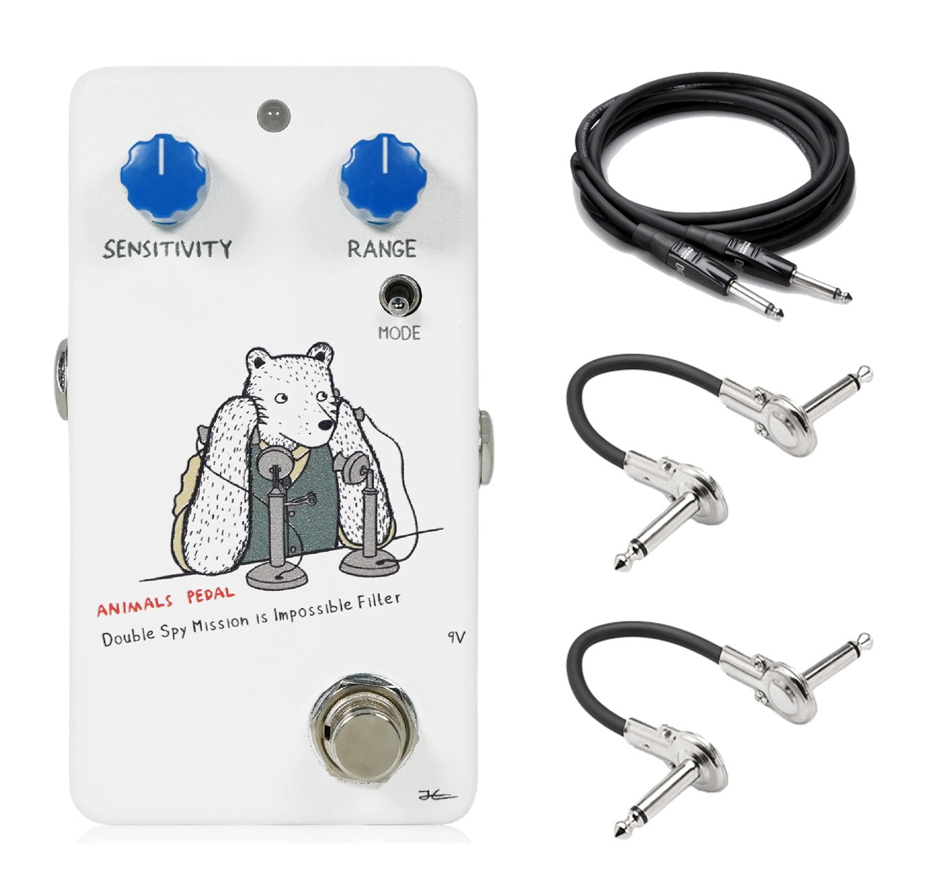 New Animals Pedal Double Spy Mission is Impossible Filter Guitar Effects Pedal