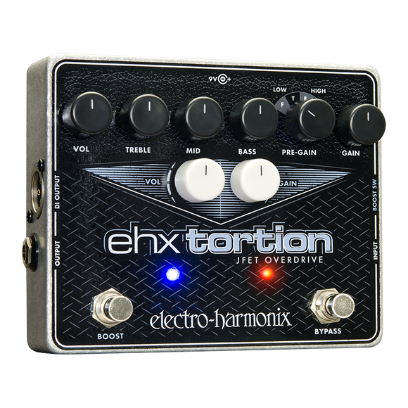 New Electro-Harmonix EHX Tortion (EHXTortion) JFET Overdrive Effects Pedal