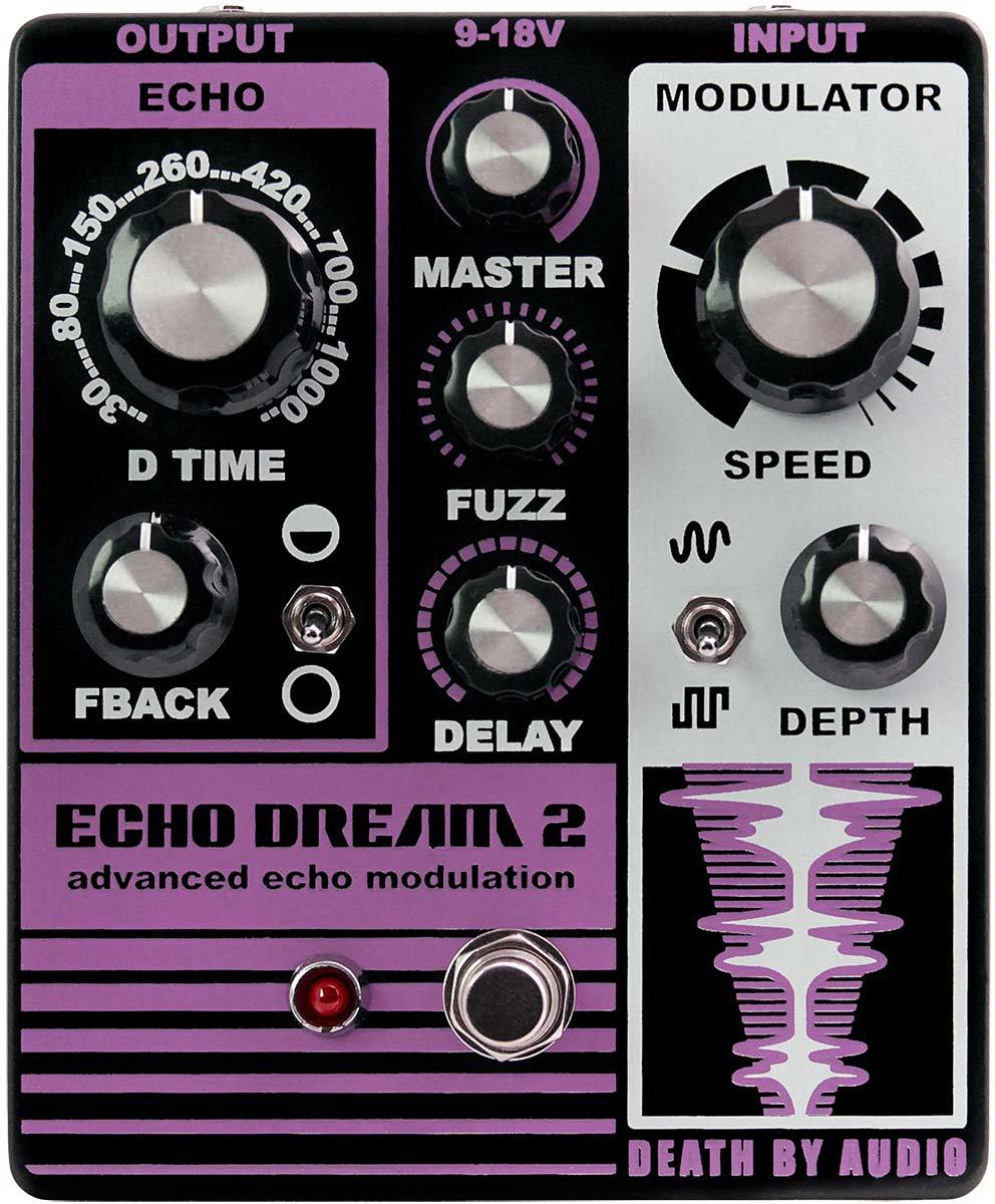 New Death By Audio Echo Dream 2 Echo Modulation Guitar Effects Pedal