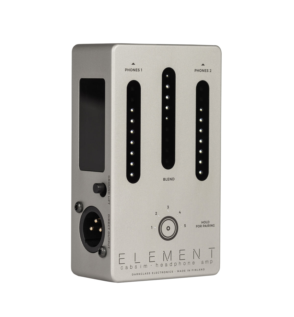 Darkglass Element headphone amp cab simulator - angled product view