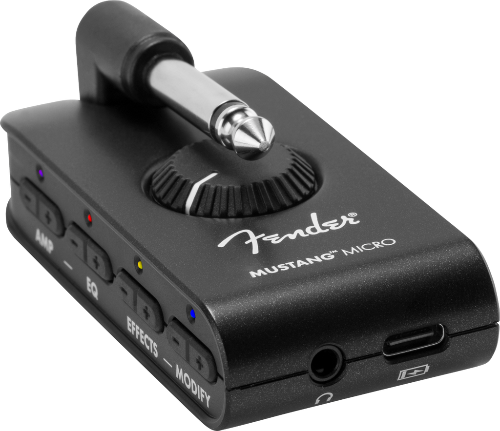 New Fender Mustang Micro Personal Headphone Guitar Amplifier