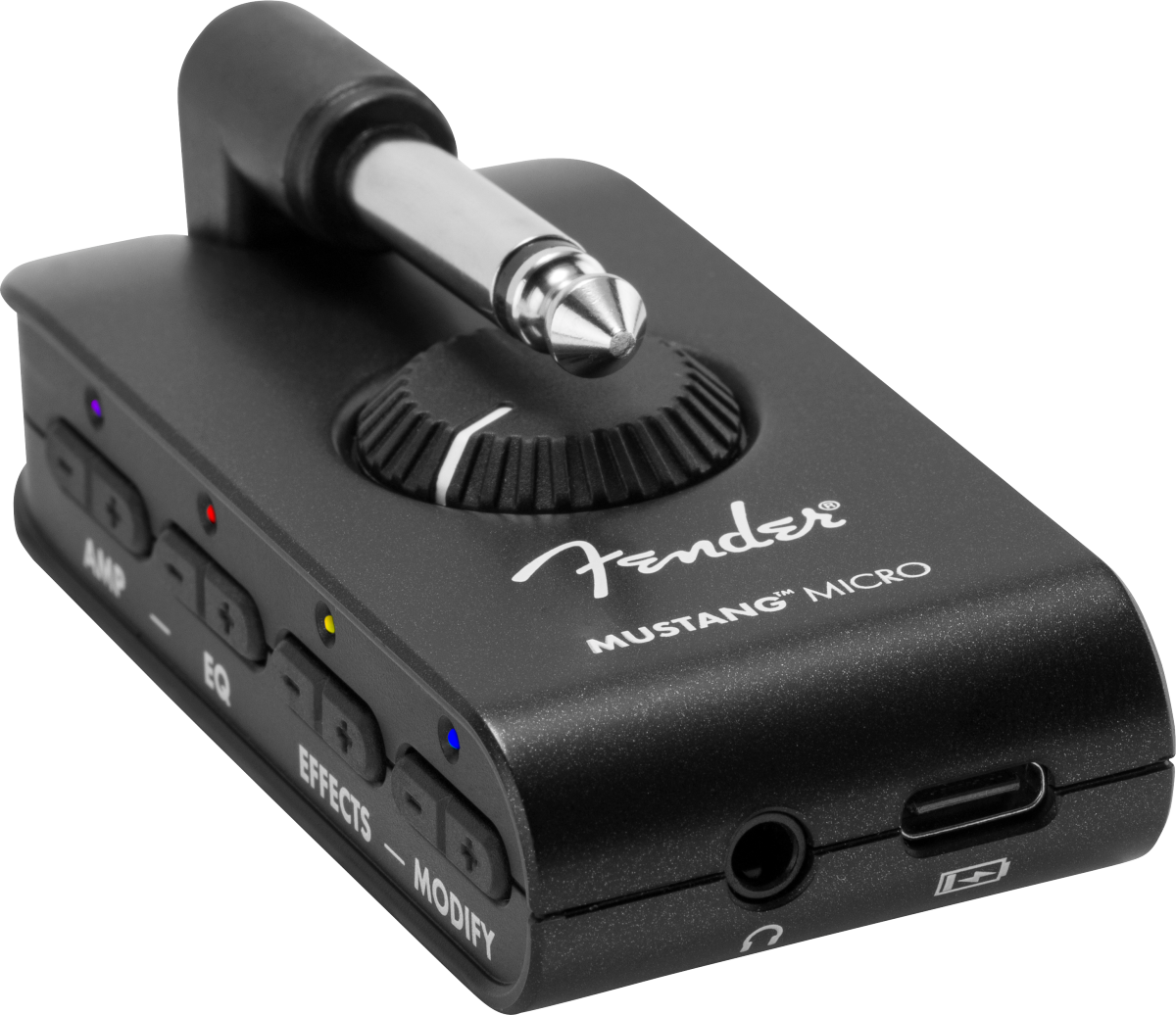 New Fender Mustang Micro Personal Headphone Guitar Amplifier