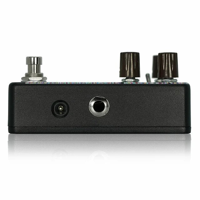 Animals Pedal Foxes Talking of Dreamy Fuzz octave fuzz — multicolor finish, side view