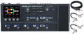 Boss GX-100 guitar multi-effects processor — top view with included cables