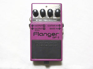 Used Boss BF-3 Flanger Guitar Effects Pedal