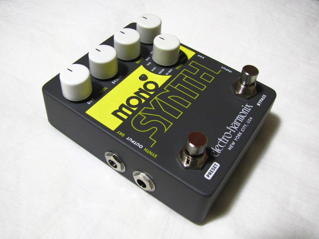 Used Electro-Harmonix EHX Mono Synth Synthesizer Guitar Pedal