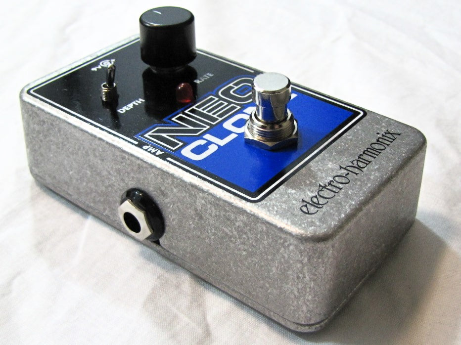 EHX Neo Clone chorus pedal — alternate detail view of controls