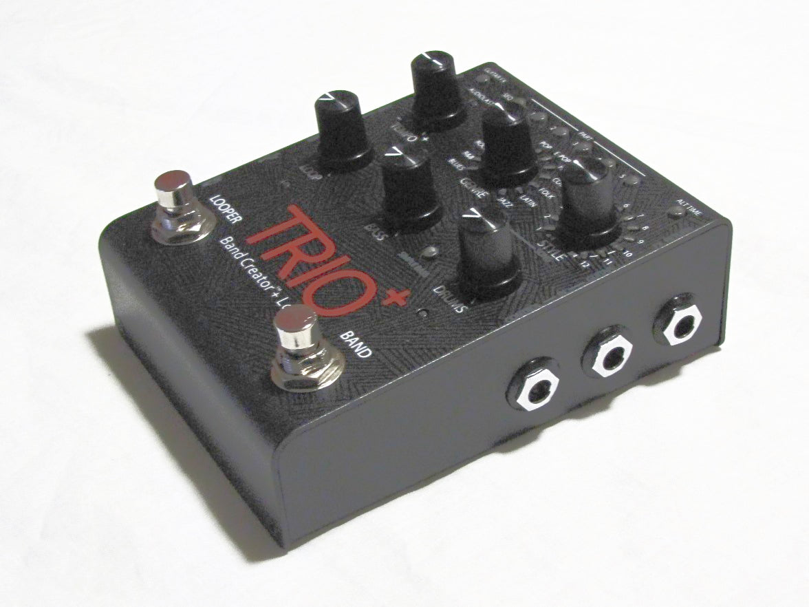 DigiTech Trio+ Band Creator Looper pedal — rear connections view