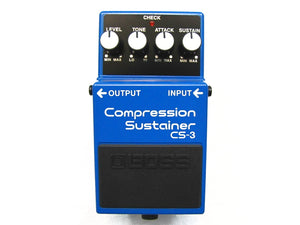 Used Boss CS-3 Compression Sustainer Guitar Effects Pedal