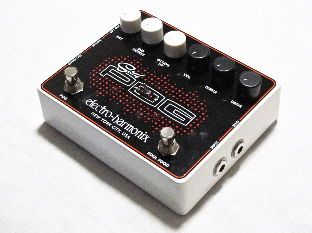 Used Electro-Harmonix Soul Pog (Nano Pog + Soul Food) Guitar Effects Pedal