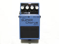 Boss CH-1 Super Chorus guitar pedal - blue enclosure top view
