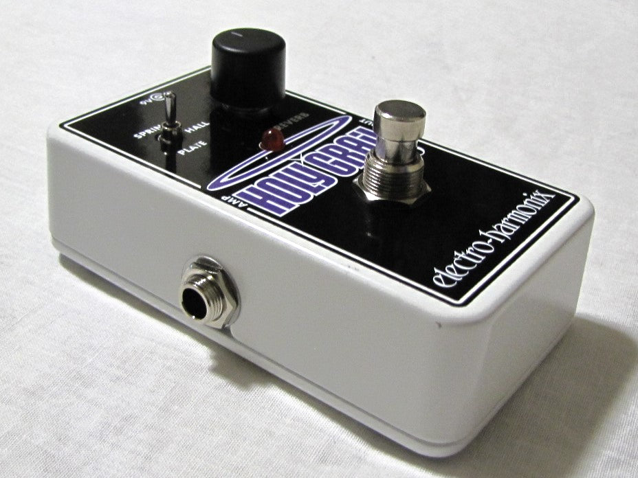 Electro-Harmonix Holy Grail Neo reverb pedal Spring Plate Hall switch detail