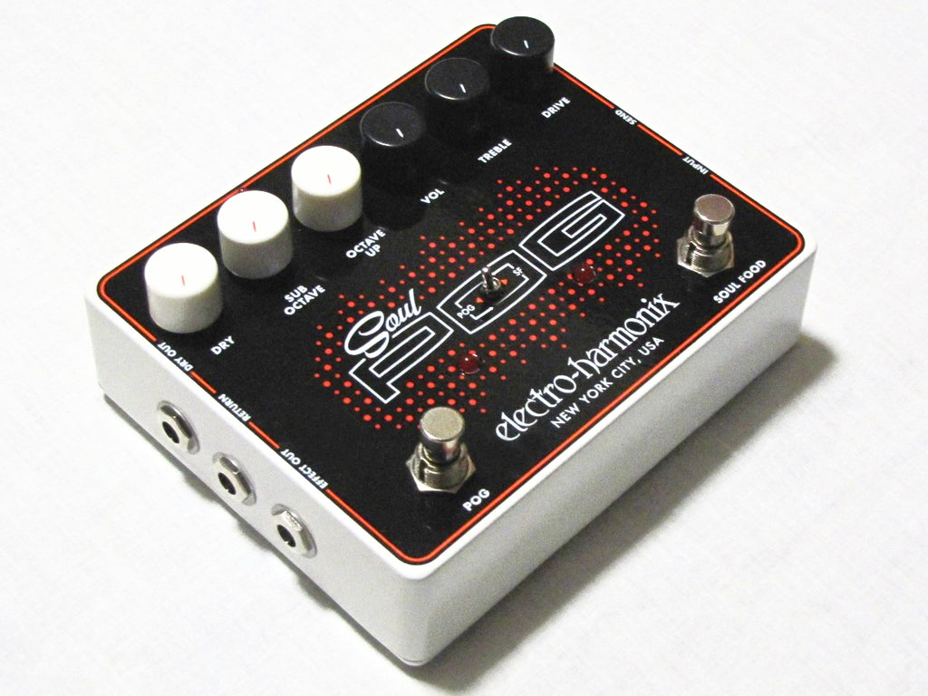 Used Electro-Harmonix Soul Pog (Nano Pog + Soul Food) Guitar Effects Pedal