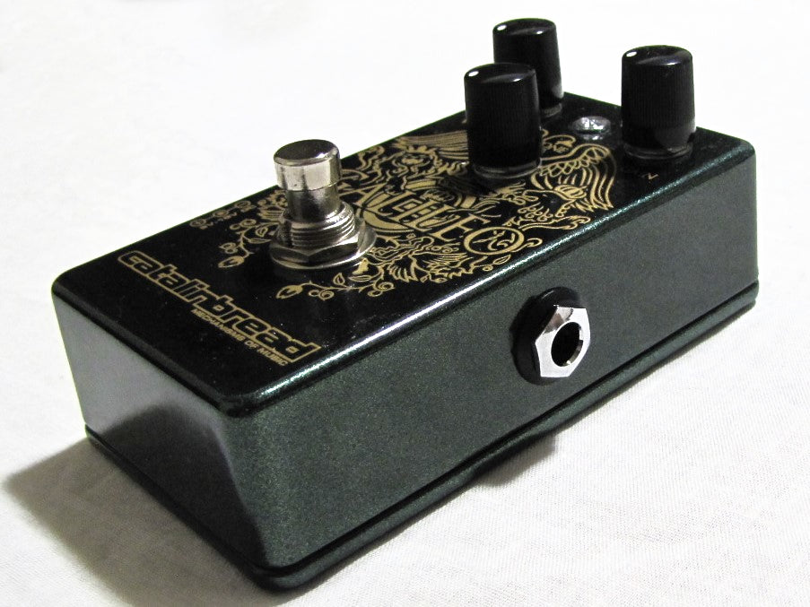 Catalinbread Galileo MKII treble booster pedal - angled view