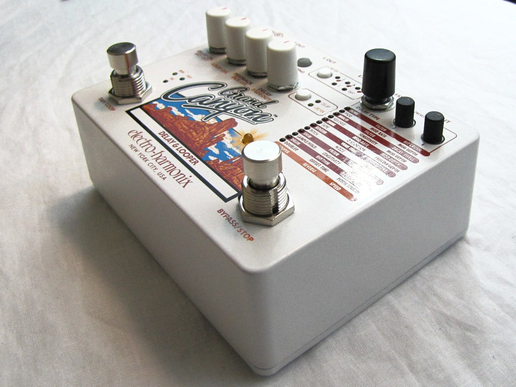 Electro-Harmonix Grand Canyon Delay Looper — front left angle view