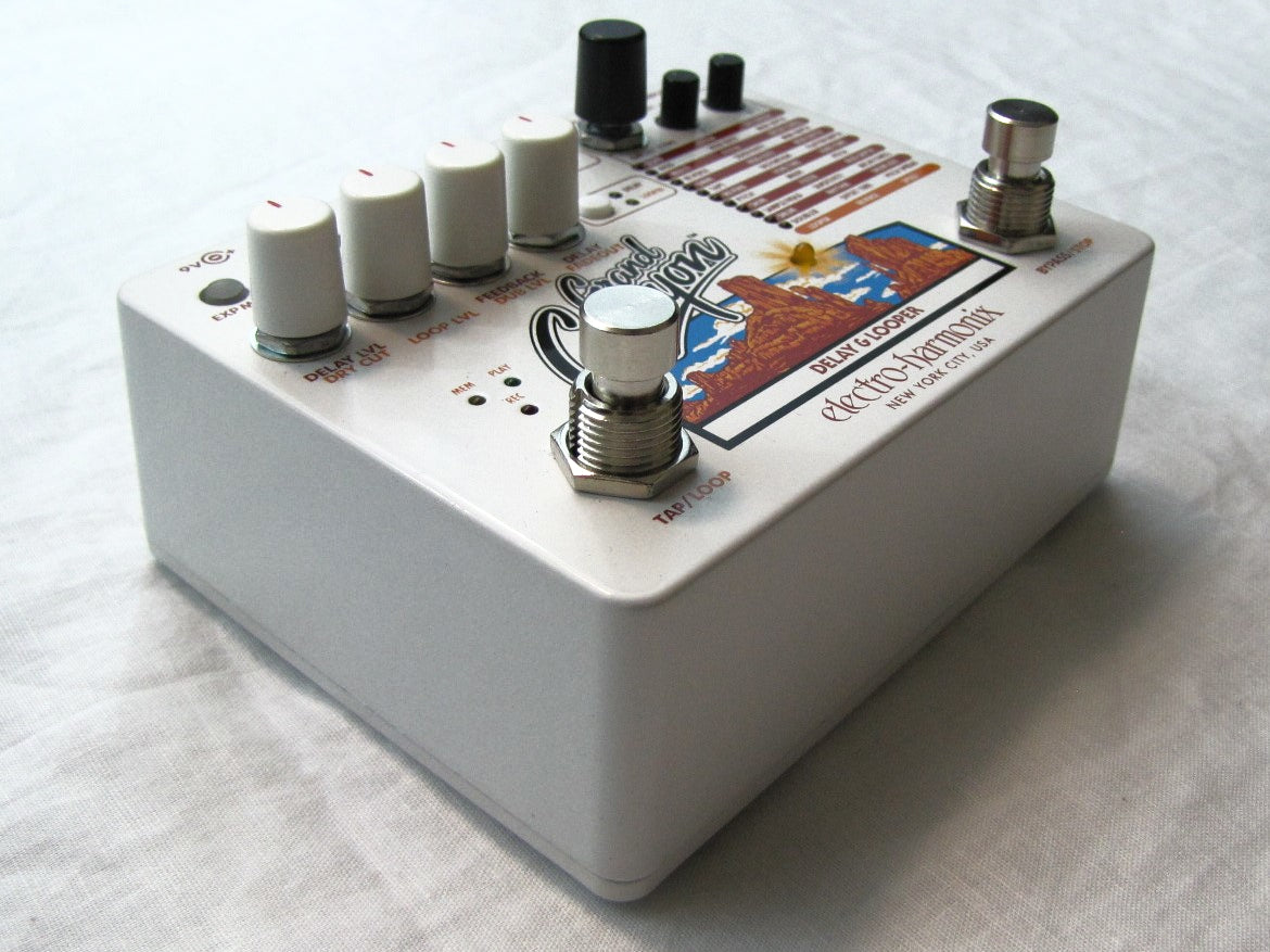 Electro-Harmonix Grand Canyon Delay Looper — front right angle view