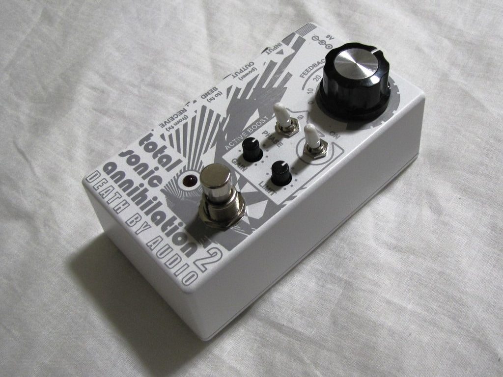 Used Death By Audio Total Sonic Annihilation Feedback Guitar Effects Pedal
