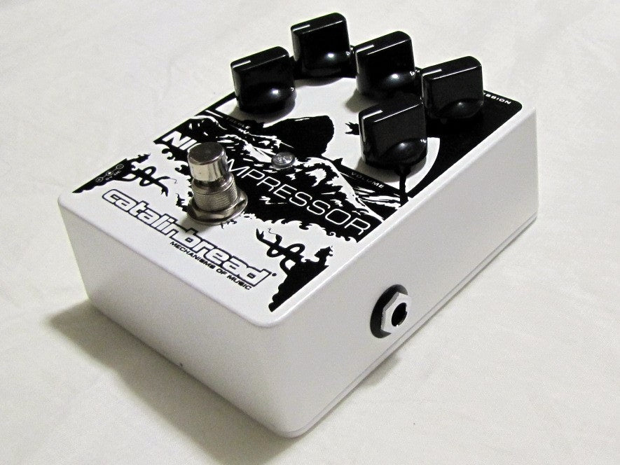 Catalinbread Nicompressor compressor pedal - angled view