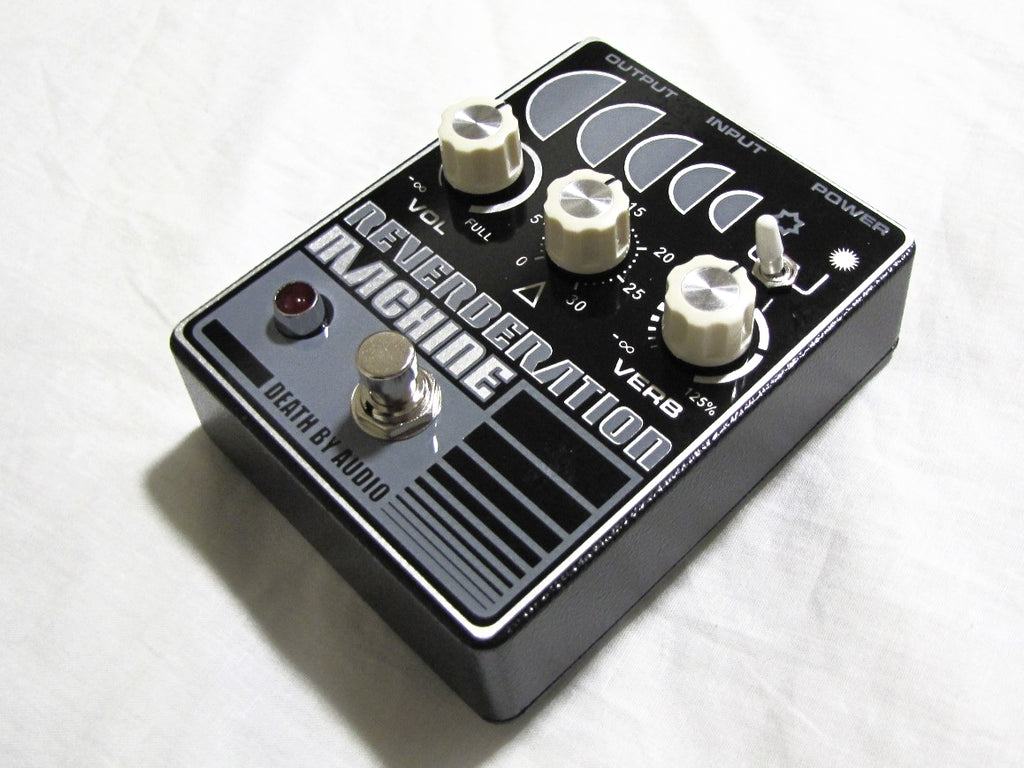 Used Death By Audio Reverberation Machine Guitar Effects Pedal