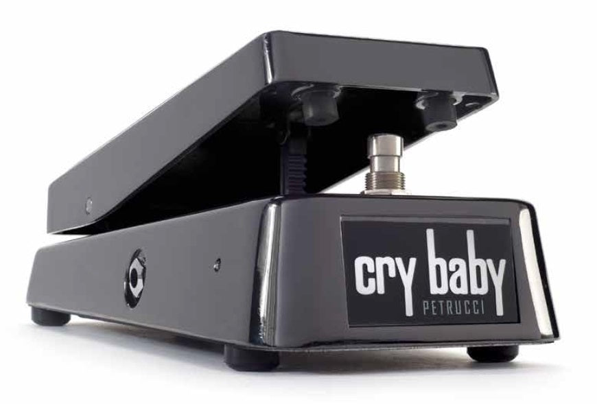 Dunlop JP95 John Petrucci Cry Baby wah pedal — side profile view