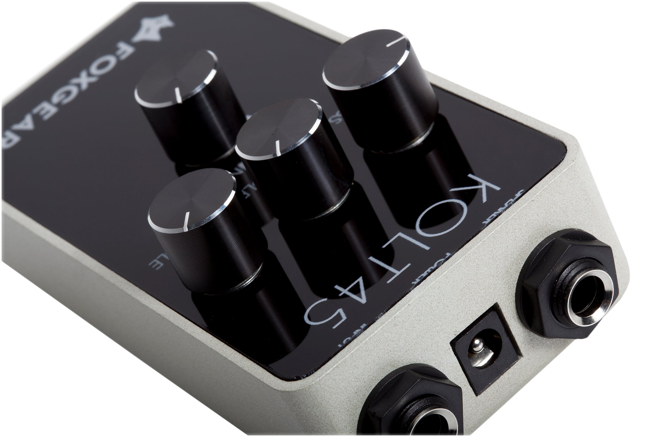 Foxgear Kolt 45 power amplifier pedal — top-down view