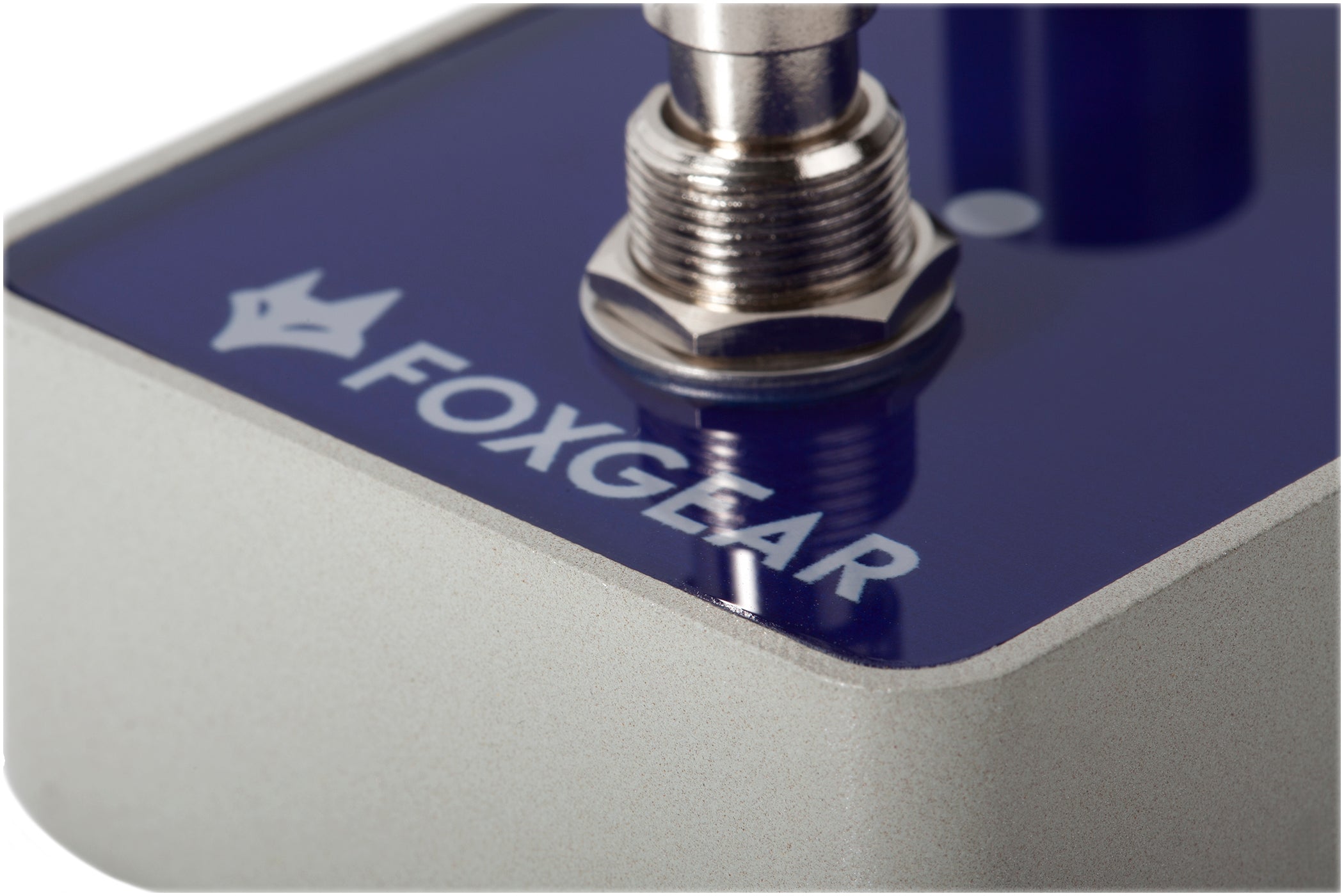 Foxgear Korus analog chorus pedal with Foxgear logo