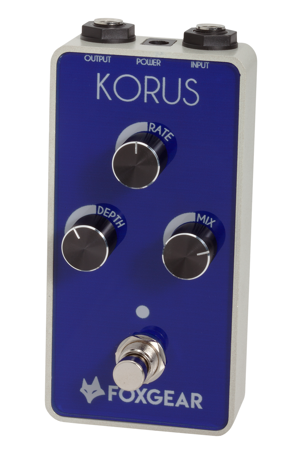 Foxgear Korus analog chorus pedal front view