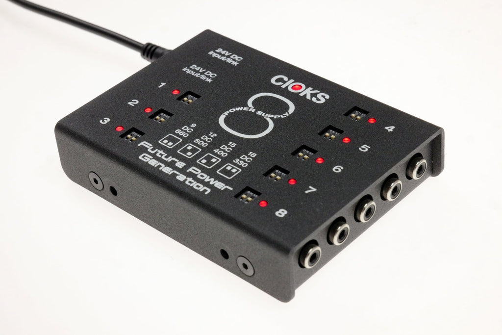 New CIOKS 8 Guitar Pedal Expansion Power Supply