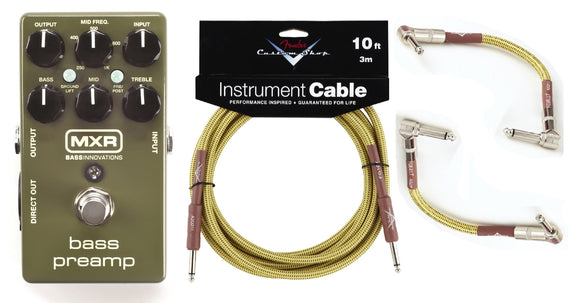 New MXR M81 Bass PreAmp Bass Guitar Effects Pedal