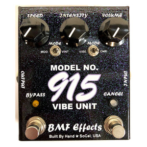 New BMF Effects Model No. 915 Vibe Unit 9V Version Guitar Effects Pedal