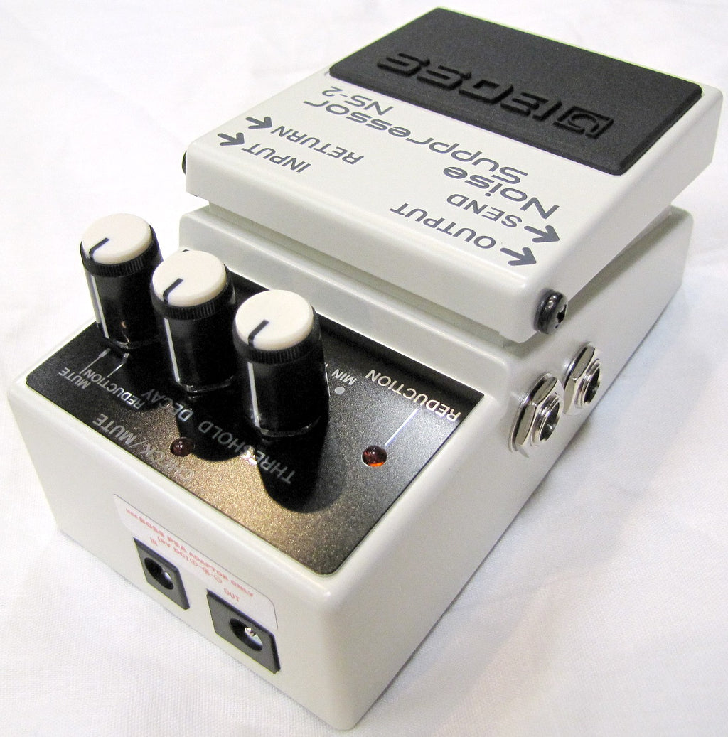 Boss NS-2 Noise Suppressor pedal - used unit detail view