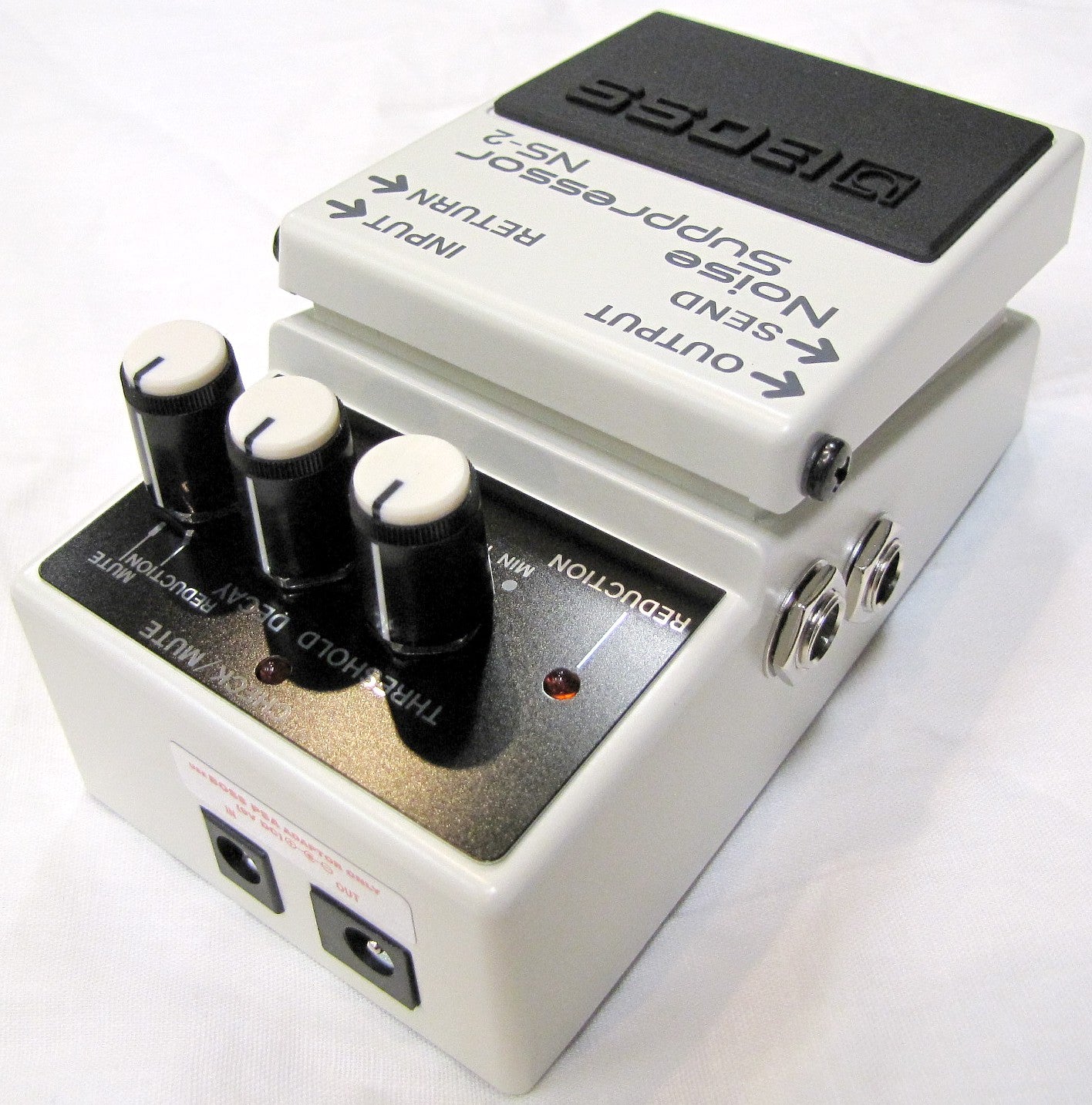Boss NS-2 Noise Suppressor pedal - used unit detail view