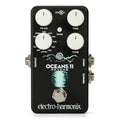Electro-Harmonix Oceans 11 reverb pedal - black enclosure, top view