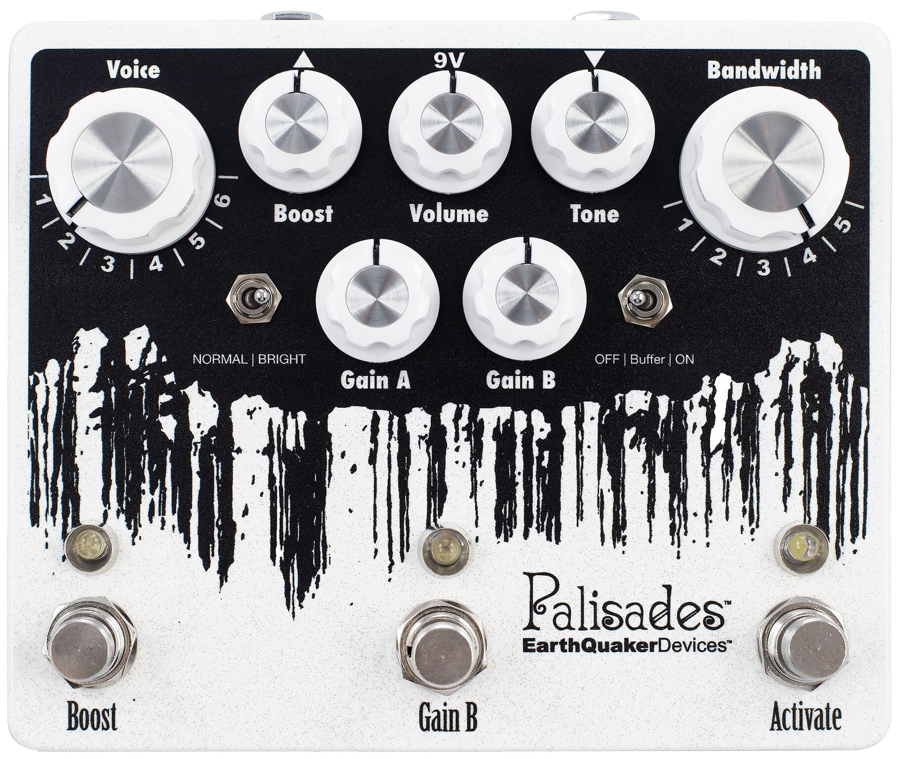 New Earthquaker Devices Palisades V2 Mega Ultimate Maximum Overdrive Pedal
