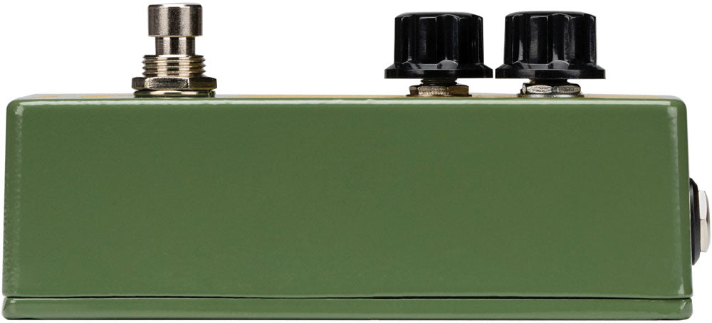 EarthQuaker Devices Plumes overdrive pedal — rear panel with power and I/O jacks