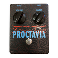 Voodoo Lab Proctavia octave fuzz pedal — textured enclosure with top-mounted jacks