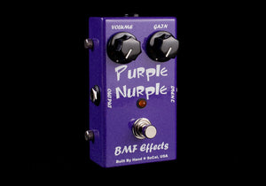 New BMF Effects Purple Nurple Overdrive Guitar Effects Pedal